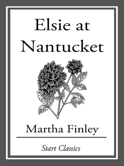 Cover image for Elsie at Nantucket
